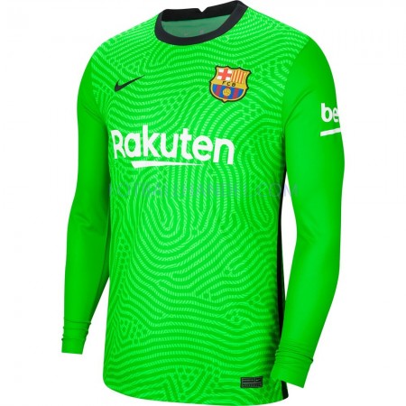 Herre Fotballdrakter Keeper FC Barcelona Hjemme 2020-21 Langermet